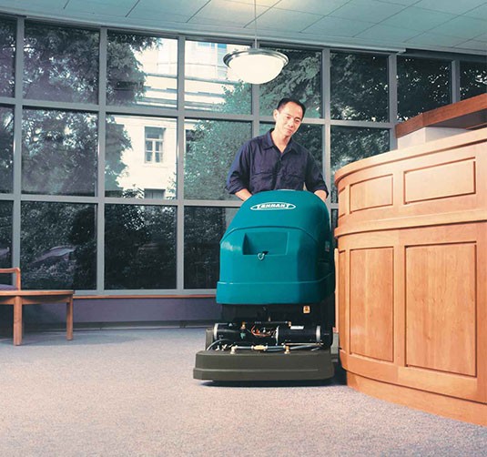 Tennant 1610 carpet extractor with ReadySpace
